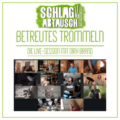 Betreutes Trommeln mit Dirk Brand